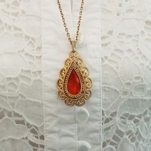Avon Filigree Necklace Vintage